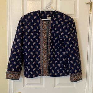 Vintage Vera Bradley Quilted Jacket